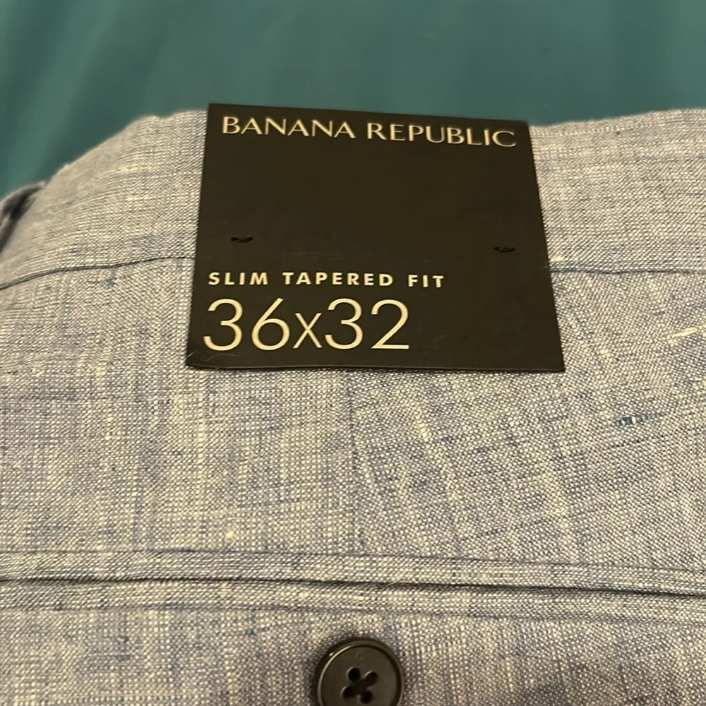 Brand New Banana Republic Men’s Linen Pants 36x32